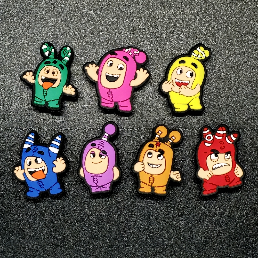 The OddBods Show Croc Charm Bundle (7)